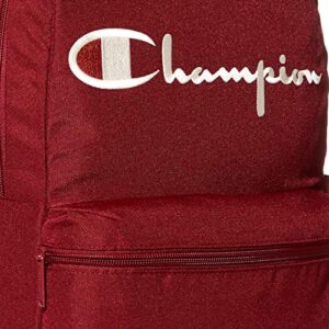 Champion unisex adult Backpacks, Dark Red, One Size US