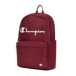 Champion unisex adult Backpacks, Dark Red, One Size US