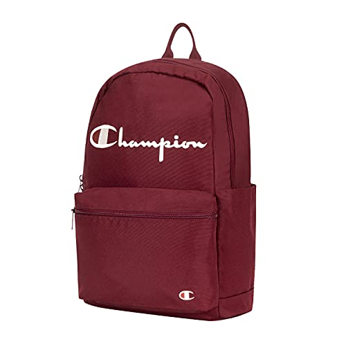 Champion unisex adult Backpacks, Dark Red, One Size US