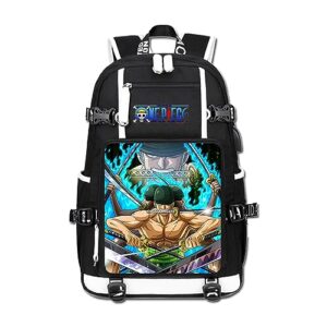 go2cosy anime one piece backpack daypack student bag school bag laptop bag bookbag