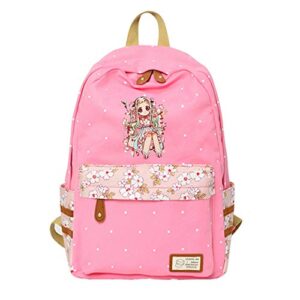 go2cosy anime toilet-bound hanako-kun backpack daypack satchel student bag school bag bookbag