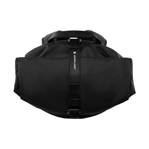 HEIMPLANET Original | HPT Carry Essentials - COMMUTER PACK 18L | Roll-Top Backpack with 15" Laptop compartment and side quick access | Supports 1% for The Planet (Black)