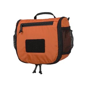helikon-tex travel toiletry bag orange - black