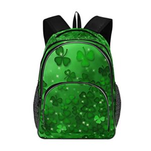 orezi waterproof schoolbag for girls boys,saint patrick day laptop backpack with usb charging port,college bookbag for women men