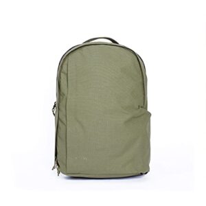moment laptop & tech backpack [17l olive] - lightweight everyday canvas tech, camera, and travel bag with laptop sleeve for men and women