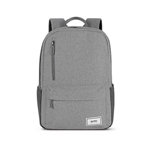 solo re:cover 15.6 inch laptop backpack, grey