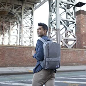 Solo Re:Cover 15.6 Inch Laptop Backpack, Grey