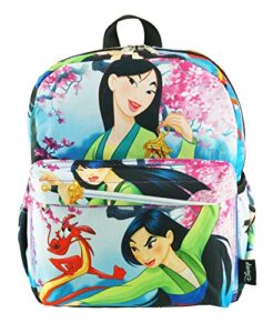 disney princess - mulan deluxe oversize print 12" backpack - a20269