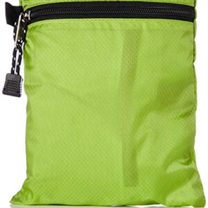 Solo Tourist CDP-25 Lime Bag, Compact Daypack, Folding Bag, Lightweight, Keyed