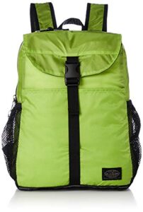 solo tourist cdp-25 lime bag, compact daypack, folding bag, lightweight, keyed