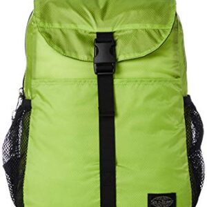 Solo Tourist CDP-25 Lime Bag, Compact Daypack, Folding Bag, Lightweight, Keyed