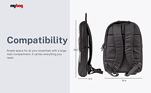 HP Wings Backpack for 15.6'' Inch (39.6 cm) Laptop/Chromebook/Mac (Black) 1D0M4PA