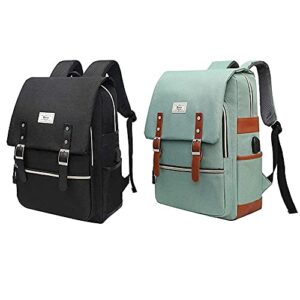 ronyes unisex college bag fits up to 15.6’’ laptop casual rucksack waterproof school backpack daypacks