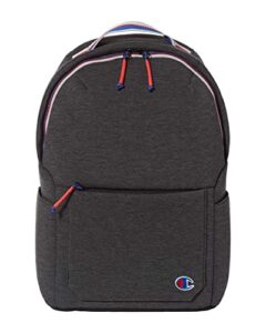 champion laptop backpack one size heather granite grey