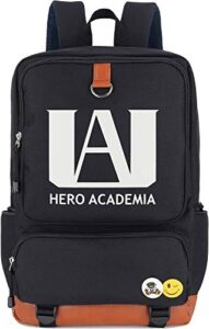 roffatide anime my hero academia backpack cosplay laptop bag college school bag