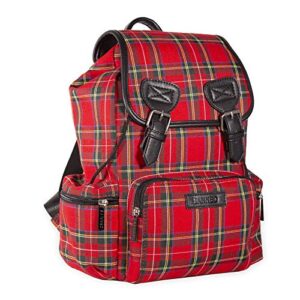 Lost Queen Kenneth Tartan Backpack (Red)