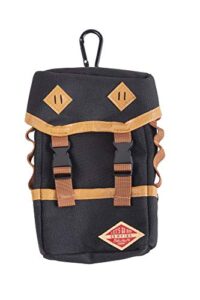 セトクラフト(seto craft) setocraft pass pouch backpack with carabiner hook for commuter and transportation card slot, size: 4.9 x 1.4 x 7.1 inches (12.5 x 3.5