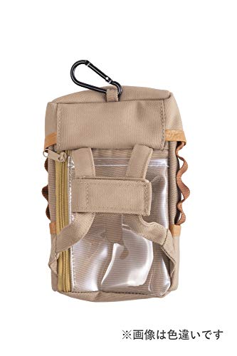 セトクラフト(Seto Craft) Setocraft Pass Pouch Backpack with Carabiner Hook for Commuter and Transportation Card Slot, Size: 4.9 x 1.4 x 7.1 inches (12.5 x 3.5