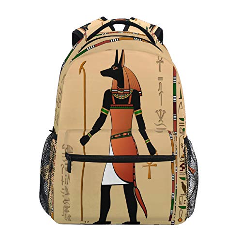 AUUXVA Backpack Antique Egypt Egyptian Cuneiform Travel Daypack Large Capacity Rucksack High School Book Bag Computer Laptop Bag for Girls Boys Women Men