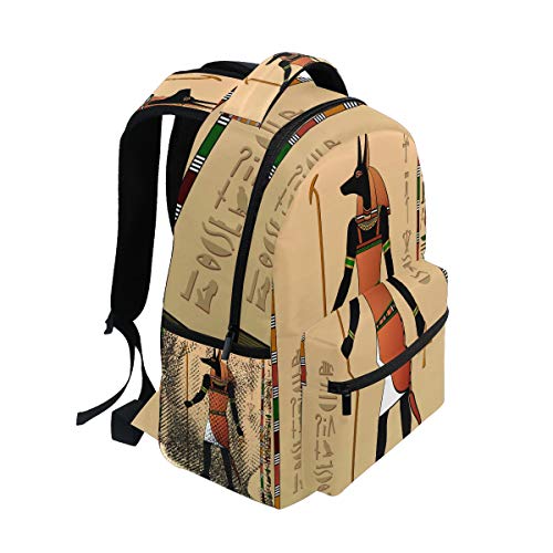 AUUXVA Backpack Antique Egypt Egyptian Cuneiform Travel Daypack Large Capacity Rucksack High School Book Bag Computer Laptop Bag for Girls Boys Women Men