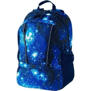 lands' end kids' classmate medium blue galaxy space