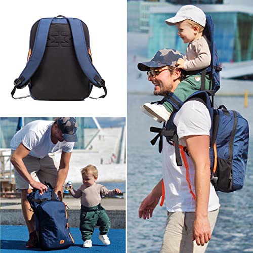 MiniMeis Universal G4 Backpack - Compatible with G4 Baby Carriers - Navy