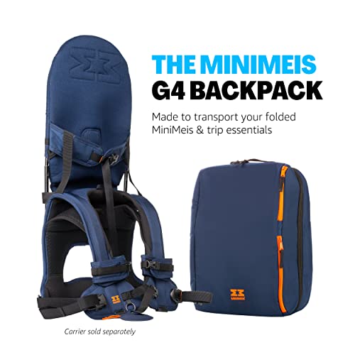 MiniMeis Universal G4 Backpack - Compatible with G4 Baby Carriers - Navy