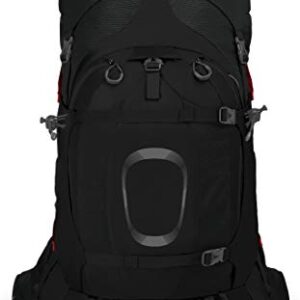 Osprey Aether Plus 60L Men's Backpacking Backpack, Eclipse Grey, Small/Medium