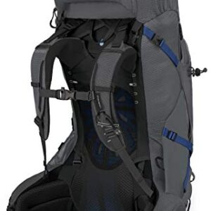 Osprey Aether Plus 60L Men's Backpacking Backpack, Eclipse Grey, Small/Medium