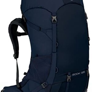 Osprey Rook 50L Men's Backpacking Backpack, Midnight Blue, One Size