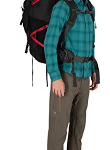 Osprey Aether Plus 100L Men's Backpacking Backpack, Black, L/XL