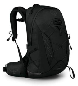 osprey tempest 9l women's hiking backpack with hipbelt, stealth black, wm/l