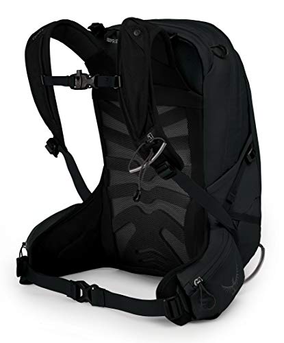 Osprey Tempest 9L Women's Hiking Backpack with Hipbelt, Stealth Black, WM/L