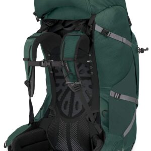 Osprey Aether Plus 100L Men's Backpacking Backpack, Axo Green, Small/Medium