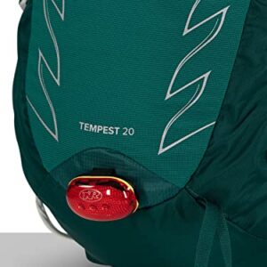 Osprey Tempest 20L Women's Hiking Backpack with Hipbelt, Jasper Green, WM/L