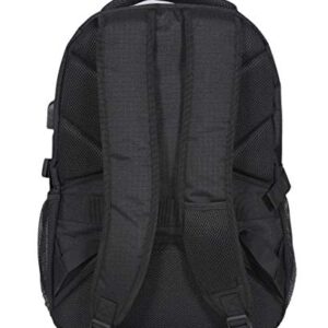 Rockland Smart Gear USB Laptop Backpack, Black, Large