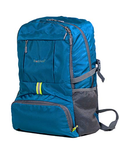 Rockland Packable Stowaway Backpack, Blue, Large