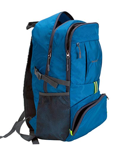 Rockland Packable Stowaway Backpack, Blue, Large