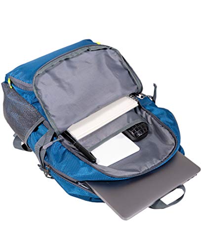 Rockland Packable Stowaway Backpack, Blue, Large