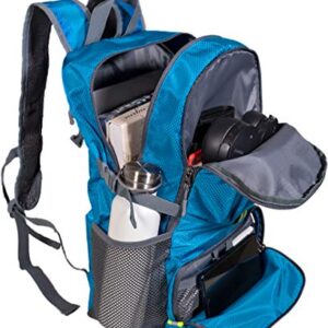 Rockland Packable Stowaway Backpack, Blue, Large