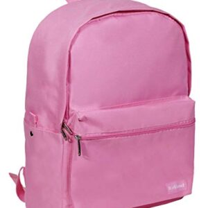 Rockland Classic Laptop Backpack, Pink, Large