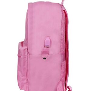 Rockland Classic Laptop Backpack, Pink, Large