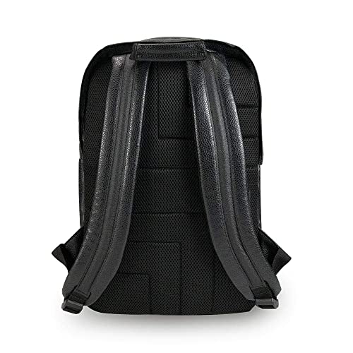 Skunk Backpack Urban - Smell Proof - Weather Resistant - NOW WITH COMBO LOCK (Black/Brown Leather)