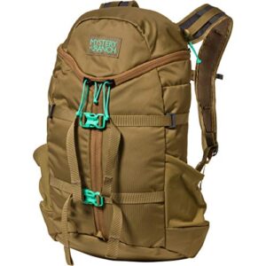 mystery ranch gallagator daypack - travel bag to hiking backpack, desert fox, 19l