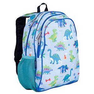 Wildkin 15 Inch Kids Backpack Bundle with Lunch Bag (Dinosaur Land)