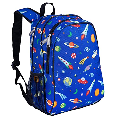 Wildkin 15 Inch Kids Backpack Bundle with Lunch Bag (Out of this World)