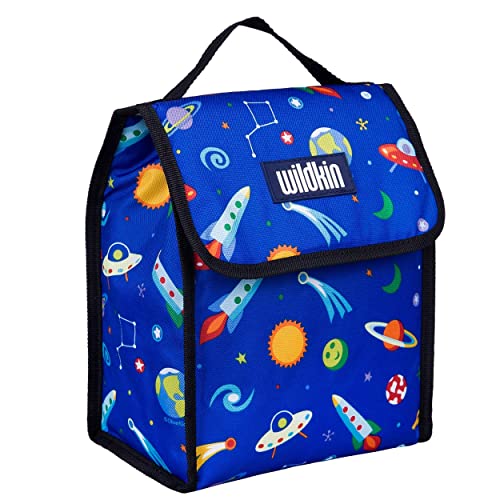 Wildkin 15 Inch Kids Backpack Bundle with Lunch Bag (Out of this World)