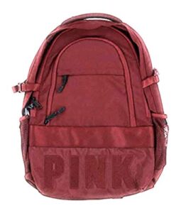 victoria's secret pink collegiate backpack ruby