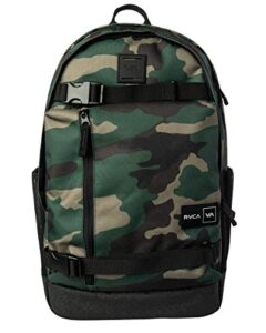 rvca men's skate backpack, camo, one size