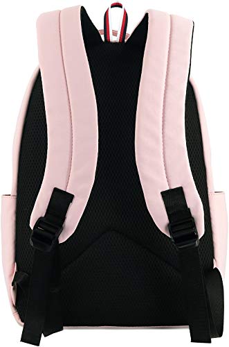 Roffatide Anime My Hero Academia Todoroki Shoto Backpack Lightweight Nylon Backpack Printed Schoolbag Daypack Pink